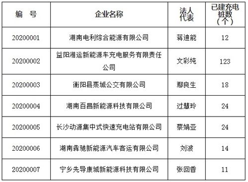 7家企業(yè)入選湖南省電動汽車充電設(shè)施運營服務(wù)商公示目錄，推動充電設(shè)施建設(shè)運營